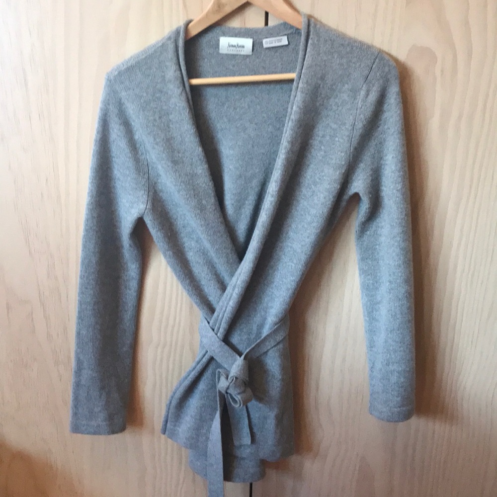 100% cashmere Newman Marcus cardigan